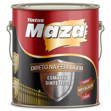 Imagem de Tinta Esmalte Sintético Metálico Bronze Antigo 3,6 Litros - MAZA