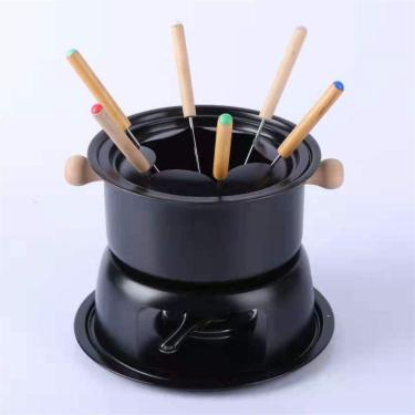 Imagem de Fondue Aço Jogo Com 11 Peças Preto Ferimte Fd0680