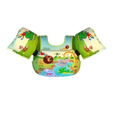 Imagem de Boia Infantil Para Pisicina Praia com Colete Salva Vidas Estampas Dive