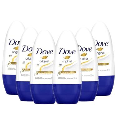 Imagem de Kit 6 Desodorante Antitranspirante Roll-on Dove 50ml