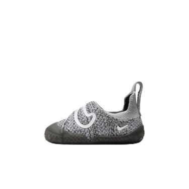 Imagem de Nike Tênis unissex para bebês Swoosh 1 (infantil), Preto/cinza lobo/branco, 16