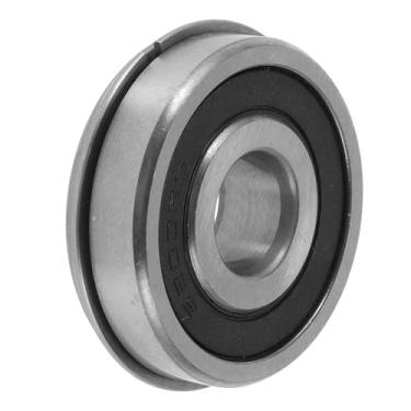 Imagem de A ABSOPRO 6200NR2RS Rolamentos rígidos de esferas 10 x 30 x 9 mm P4 rolamentos lubrificados com vedação dupla de borracha 1 peça de carro scooter skate roda universal prateado preto