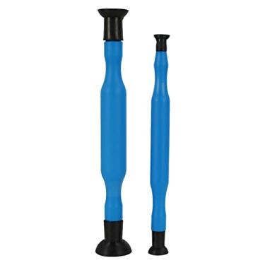 Imagem de Kit de ferramentas de moagem manual de válvula dupla de 2 peças, bastão de moagem manual com ventosas válvula cilíndrica vara de lapidação para manutenção e reparo de sistemas de óleo de veículos (cor