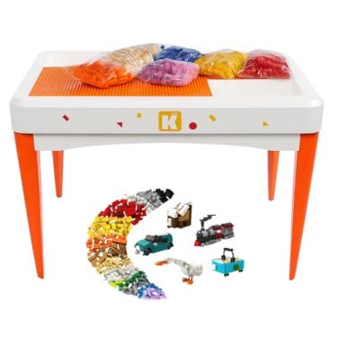 Imagem de Mesa De Experiência Com Blocos De Montar 300 Peças Adicionais