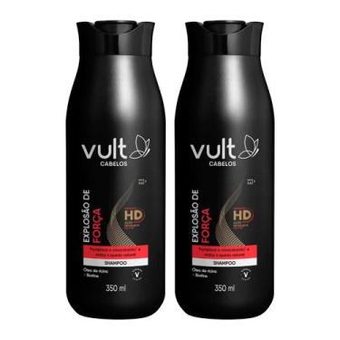 Imagem de Kit 2 Shampoo Antiqueda para Crescimento Cabelos Explosão de Força 350