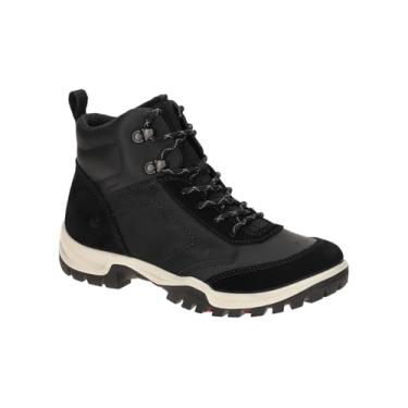 Imagem de ECCO Bota feminina Expedition II Mid impermeável para caminhada, Preto, 9-9.5