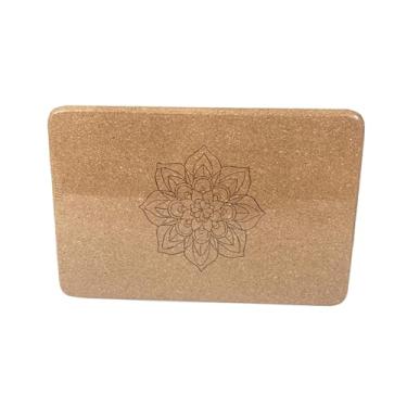 Imagem de simhoa de ioga de cortiça, tijolo para exercícios, acessórios de ioga de madeira para academia em casa, musculação, Style C