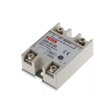 Imagem de Relé de Estado Sólido SSR 3-32VDC 40A