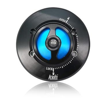 Imagem de Capa Arashi CNC para tanque de combustível sem chave para BMW R nine t, F800GS Adventure, F800GT, F800R, F800S, F800ST, S1000RR (NÃO COMP ver.), S1000R (w e sem CC), HP2 SPORT Acessórios de