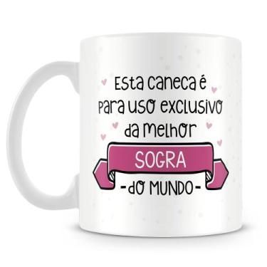Imagem de Caneca Personalizada Uso Exclusivo da Sogra - 325ml - Amo Canecas