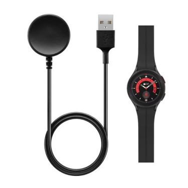 Imagem de Cabo Usb 1 Metro Magnético Para Samsung Gal. Watch5 pro 45mm - tech ki