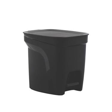 Imagem de Lixeira Compact Preta 7 L