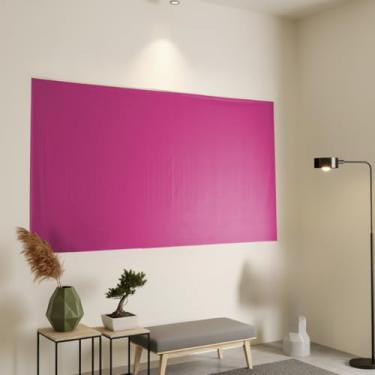 Imagem de Cortina Painel Blackout Com - InstalaçãO FáCil Para Sala, Quarto, Cozinha E EscritóRio(PINK,135X215)