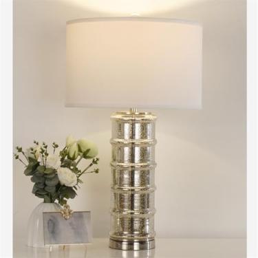 Imagem de OUFULA Luxo Americano Criativo Lâmpada de Mesa Para Sala de Estar Quarto Estudo Villa Hotel Cama Mesa Luz (Estilo 282B)