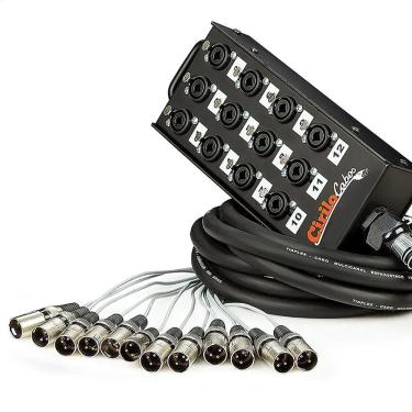 Imagem de Medusa 12 Vias Com Conectores Combo - Cirilo Cabos 45 Metros