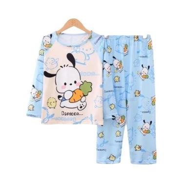 Imagem de Pijamas Disney Stitch Para Meninos E Meninas, Pijamas Macios Do Mickey
