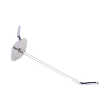 Imagem de YsXoWiui Conjunto de 10 Ganchos para Painel Perfurado, Ganchos para Painel Ripado, Suportes para Exposição, Painel de Metal para Jardim, Oficina E Cozinha, 9,4 cm