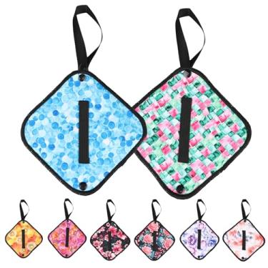 Imagem de Wanbeiooray 2 peças de pano de xixi para mulheres caminhadas ao ar livre, papel higiênico reutilizável para fazer xixi almofadas laváveis, solução higiênica para micção feminina para caminhadas