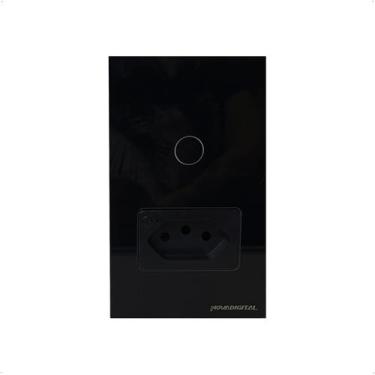 Imagem de Interruptor Tomada Inteligente Wi-Fi 1 Botão NovaDigital - Nova Digita