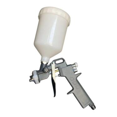 Imagem de Pistola de Pintura Profissional 600ml Alta Pressão Bico 1,2mm a 1,8mm Alimentação por Gravidade para Madeira Metal e Automotivo