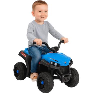 Imagem de Quadriciclo Elétrico Bang Toys SpeedTrail Rider  Azul 12V