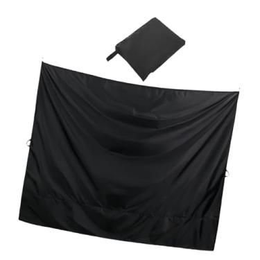 Imagem de Mqetly Cortina de privacidade para carro, capa de sombra, 72" x 66" 72x66 polegadas, cortina divisora ​​portátil para carro, blackout para