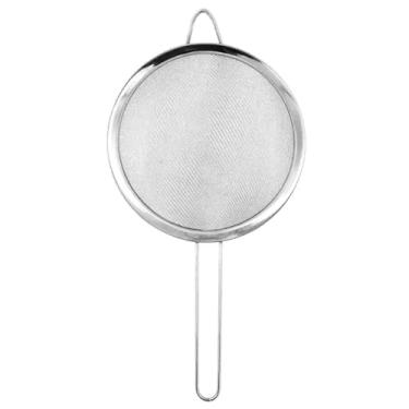 Imagem de Peneira 18cm em Inox Premium Resistente Versátil Duravél Para Sucos Batidas Vitaminas Drinks Coqueteis Bartender Suporta Altas e Baixas Temperaturas Fácil Manuseio Extremamente Simples de Limpar