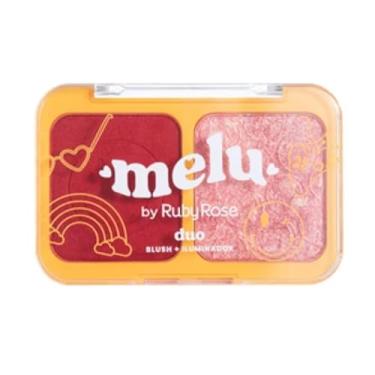 Imagem de Duo Blush + Iluminador Garden Love Again RR-1002-1 Melu Ruby Rose