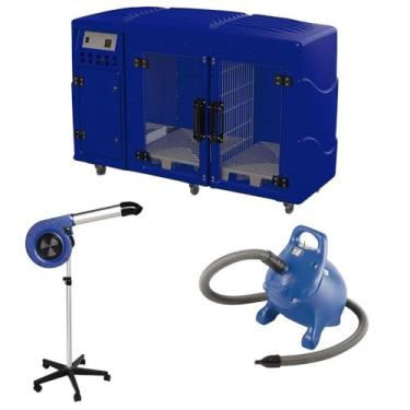 Imagem de Maquina de Secar + Secador Maestro e Soprador Rx Kyklon Azul