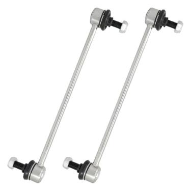 Imagem de 2 peças de barras estabilizadoras frontais, compatíveis com Hyundai Accent 2012-2022, Elantra 2011-2016, 2014-2021 Tucson, Veloster 2012-2017 e Kia Forte Rio Soul Sportage, número de substituição