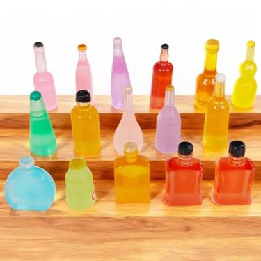 Imagem de Estatueta em miniatura de garrafas de cerveja e latas de cerveja Grow in The Dark, acessórios para bebidas domésticas, acessórios de jardim de fadas, decoração faça você mesmo