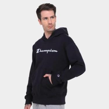 Imagem de Moletom Champion Script Capuz Masculino-Masculino