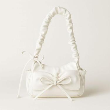 Imagem de Bolsa Feminina De Ombro Alça Franzida Elegante Festa Balada - Alwy