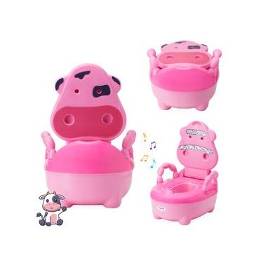 Imagem de Troninho Penico Infantil Musical Mimosa Rosa - Replay Kids