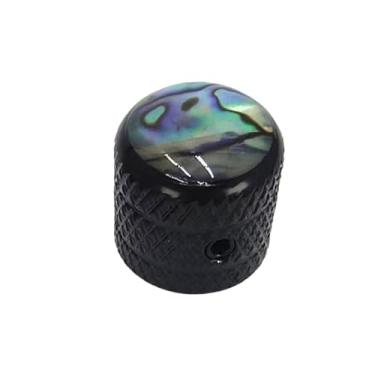 Imagem de Colaxi Botão de volume para guitarra elétrica e baixo, potenciômetro, acessórios para luthier, substituição direta do botão de volume, Preto
