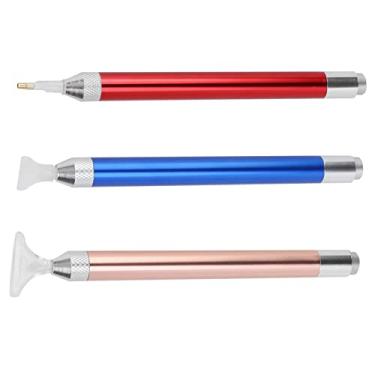 Imagem de HEEPDD Conjunto de Canetas Luminosas para Pintura de Diamantes, Ferramenta Com Lupa e Brocas para Entusiastas da Arte Com Diamantes Conjunto Luminoso de Canetas para Pintura de , Decoração de Casa de Plástico