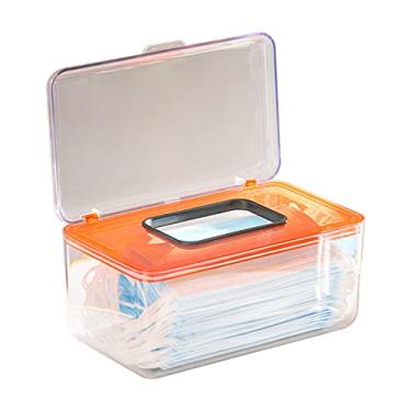 Imagem de Caixa de Armazenamento Dispenser Toalhas Mesa com Papel Mola Pop-up Suporte Guardanapos Banheiro para Quarto Carro Escri