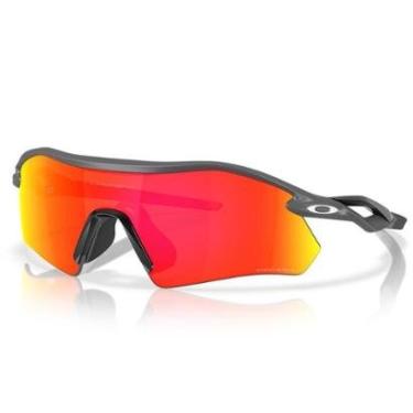 Imagem de Óculos de Sol Oakley Radar Plate Matte Carbon Prizm Ruby-Masculino