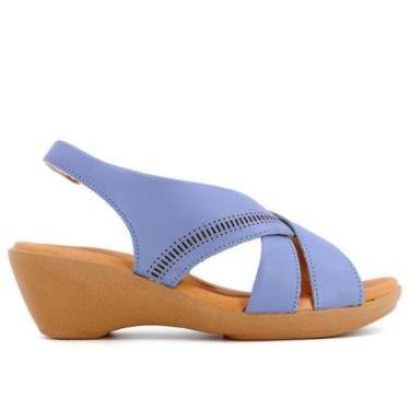 Imagem de SANDALIA USAFLEX COURO COM LASER AI0206-Feminino