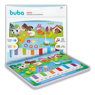Imagem de Tablet Educativo Cantando com os Animais Buba Infantil