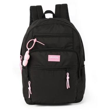 Imagem de Mochila de Costas - Up4you - Flor - Preta - Luxcel