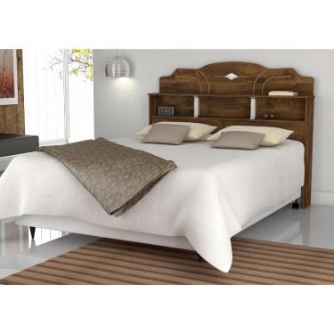 Imagem de Cabeceira Box Casal Estrela malbec - Vitamov