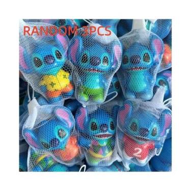 Imagem de Brinquedo Squishy Mochi Disney Stitch 3PCS Ornamento De Descompressão 