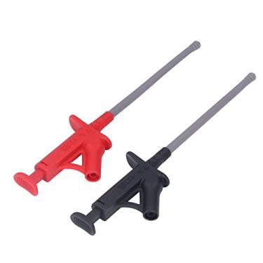 Imagem de KIMISS Gancho de Teste Elétrico, Multímetro, Gancho de Agarrador Com 4mm Banana Jack J.30042 para Testes de Circuito de Precisão