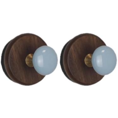 Imagem de 2 ganchos magnéticos coloridos, ganchos magnéticos resistentes, ganchos magnéticos fortes de neodímio, cabide magnético para geladeira, porta de metal, armário para pendurar toalha, casaco, bolsa