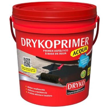 Imagem de Primer Asfáltico à Base de Água Drykoprimer Acqua 18 Litros - PRIKOLBD