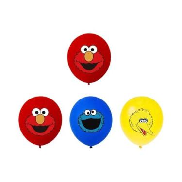 Imagem de Decorações De Festa De Aniversário Infantil Do Sesame Street, Utensíli