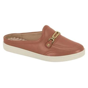 Imagem de Mule Modare Feminino Sapato Casual Pingente Dourado 7363.135 Cor:Argil