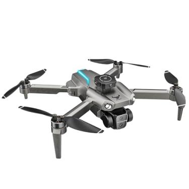 Imagem de Drone com câmera HD, drone RC com motor sem escovas Altitude Hold Gesture Selfie, uma tecla de decolagem/pouso, flip 3D, drones de fotografia aérea 2 baterias, SG109 MAX mini quadricóptero dobrável