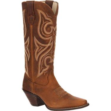 Imagem de Durango Women's Crush 13-Inch Narrow Boot,Distressed Cognac,8.5 B US